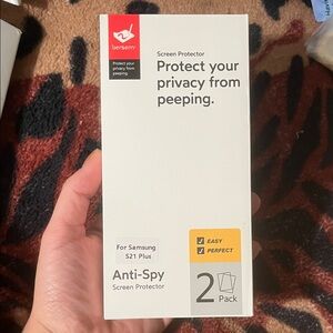 Bersem Anti-Spy Screen Protector for Samsung S21 Plus